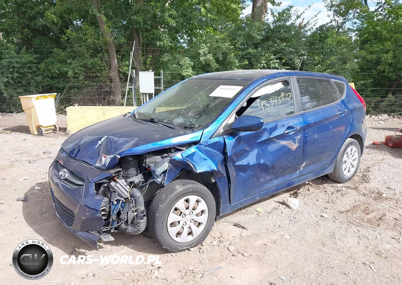 2015 Hyundai Accent Gs VIN:KMHCT5AE2FU228378 - 2