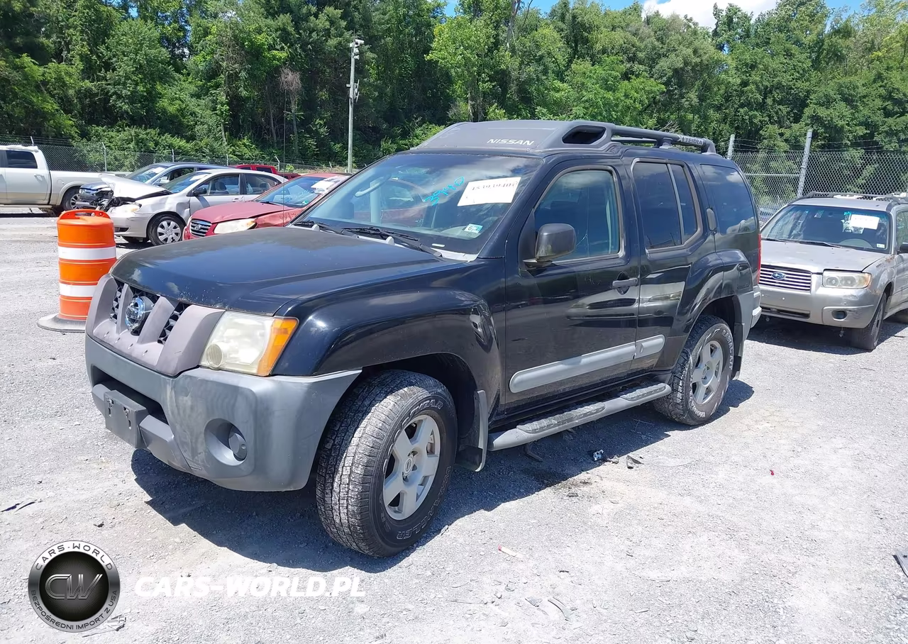 2005 Nissan Xterra S VIN:5N1AN08W95C626310 - 2