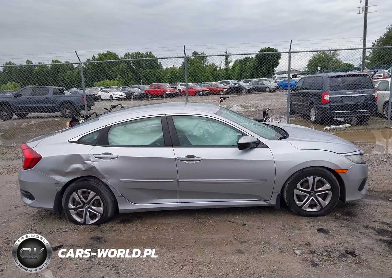 2017 Honda Civic Lx VIN:19XFC2F51HE008272 - 13