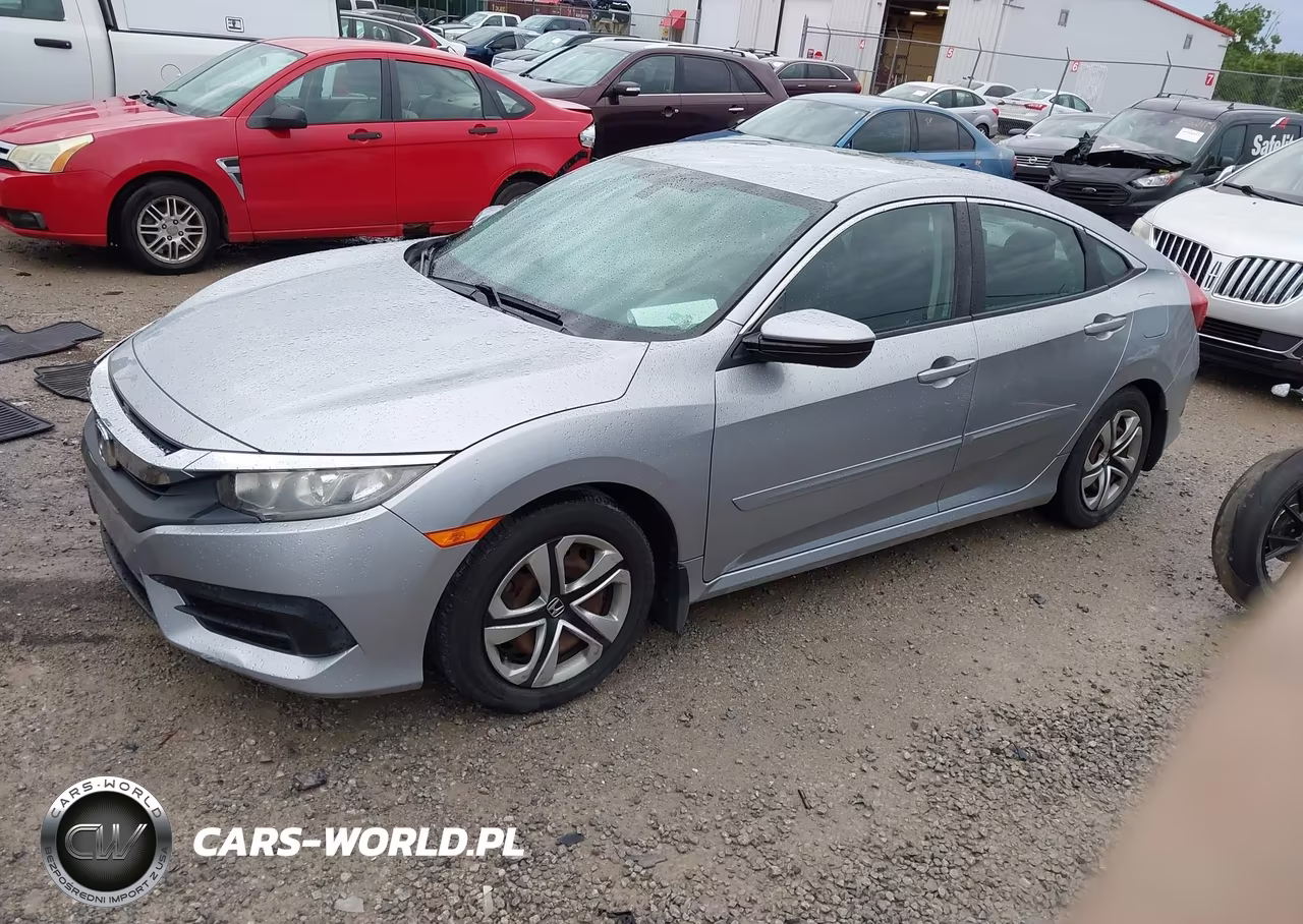 2017 Honda Civic Lx VIN:19XFC2F51HE008272 - 2