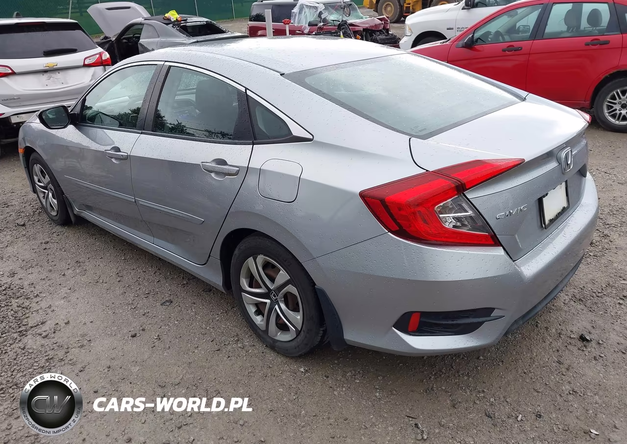 2017 Honda Civic Lx VIN:19XFC2F51HE008272 - 3