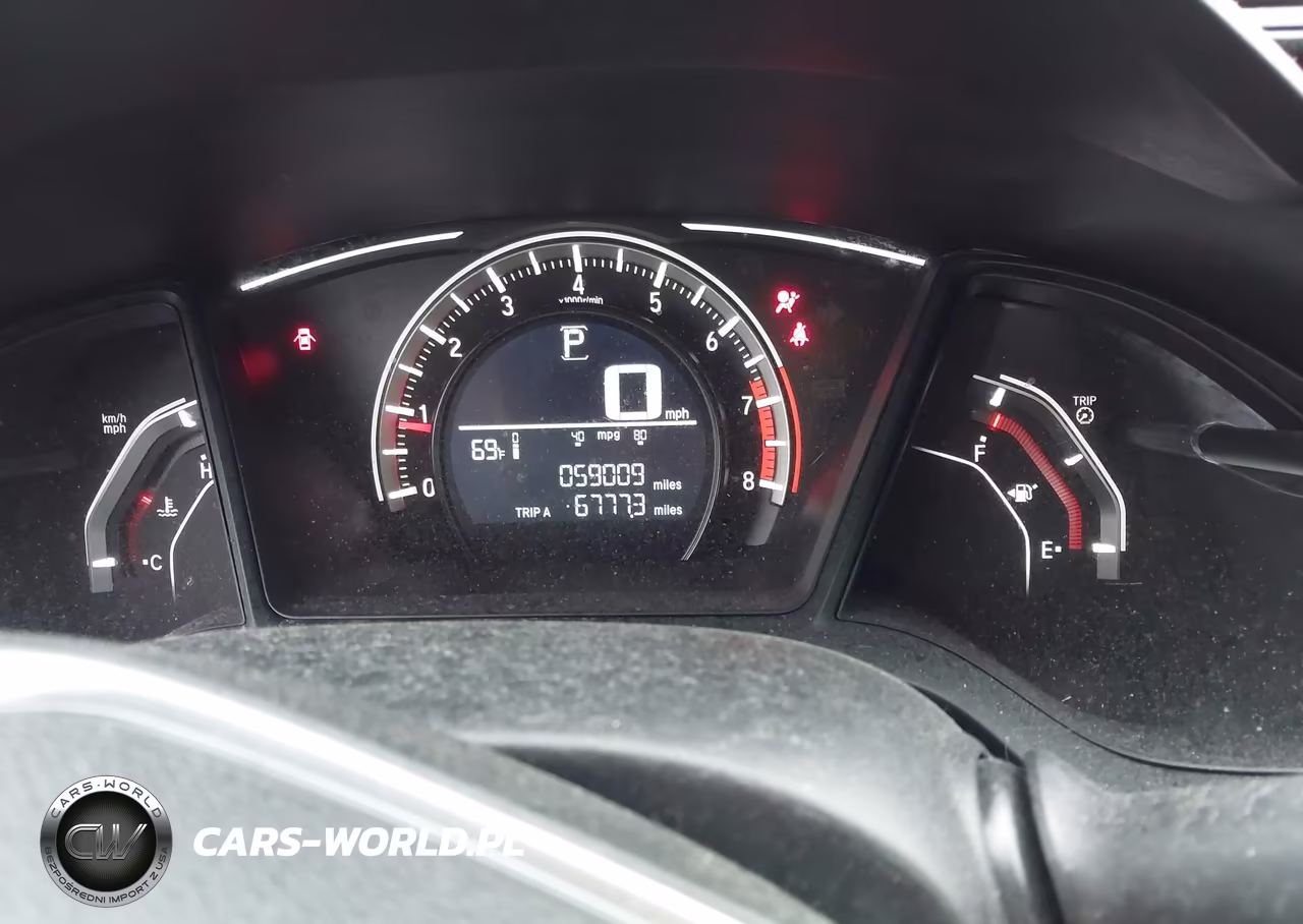2017 Honda Civic Lx VIN:19XFC2F51HE008272 - 7