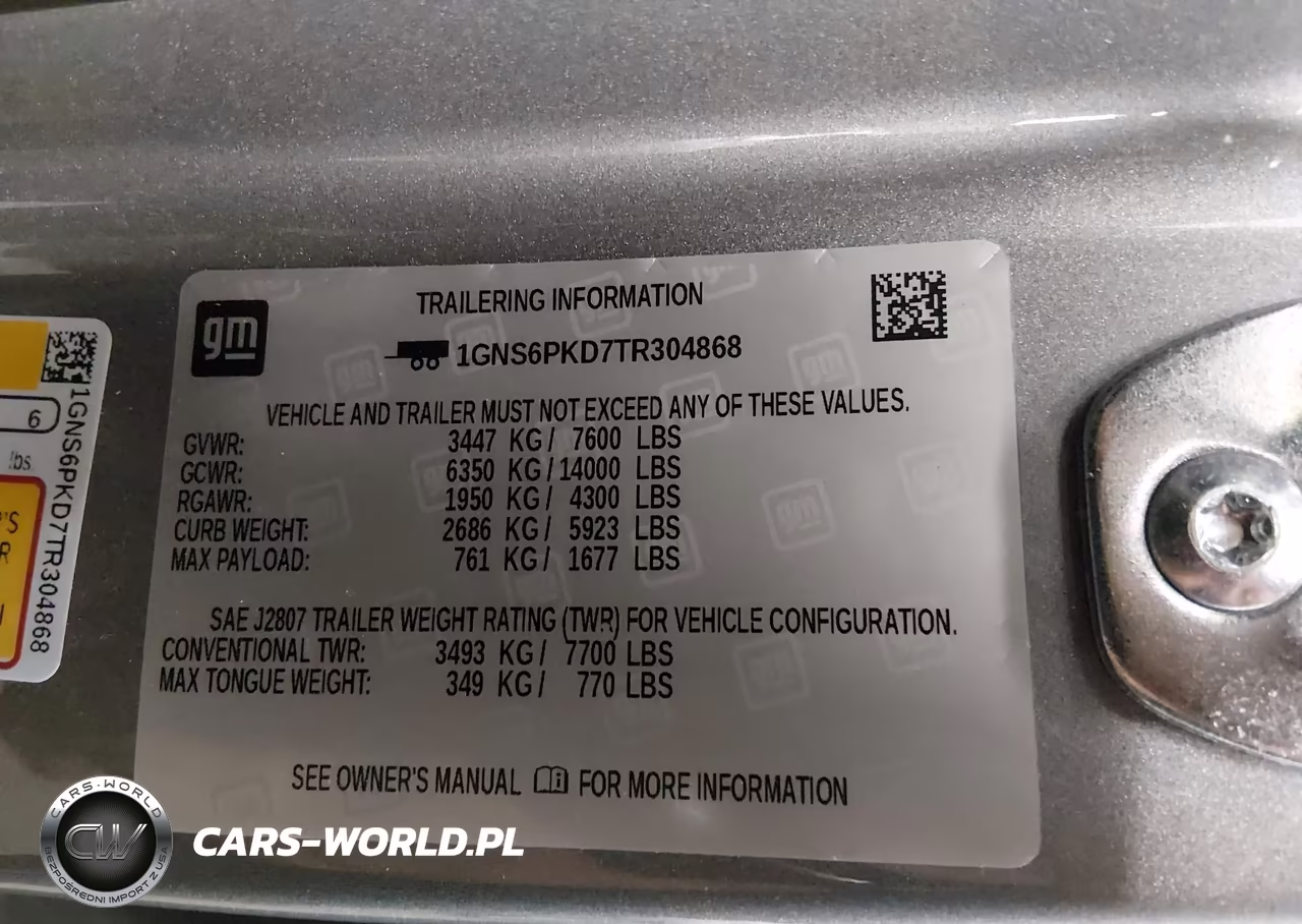 2026 Chevrolet Tahoe 4Wd Z71 VIN:1GNS6PKD7TR304868 - 9