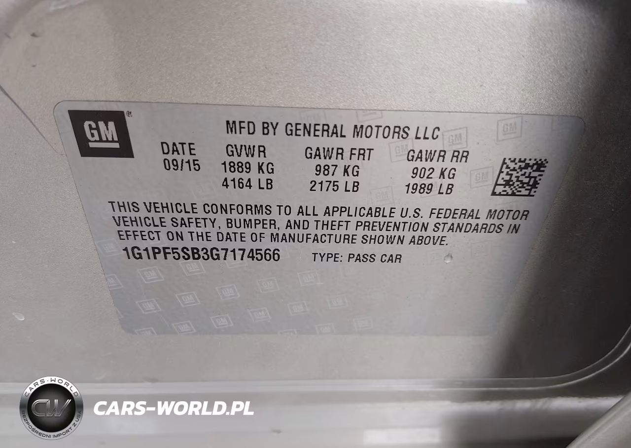 2016 Chevrolet Cruze Limited 2Lt Auto VIN:1G1PF5SB3G7174566 - 9