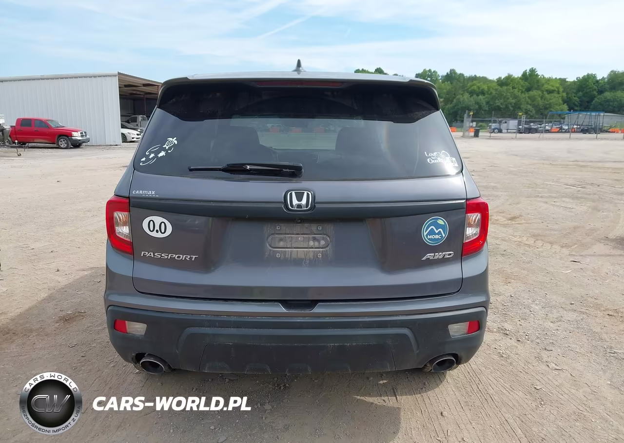 2021 Honda Passport Awd Ex-L VIN:5FNYF8H55MB027248 - 16