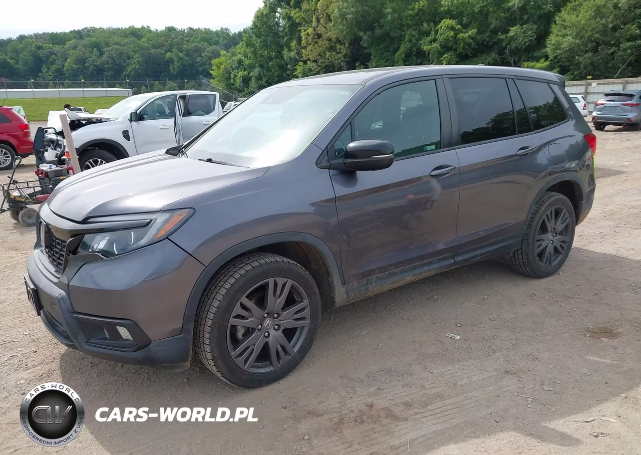 2021 Honda Passport Awd Ex-L VIN:5FNYF8H55MB027248 - 2