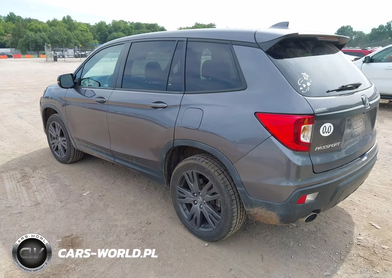 2021 Honda Passport Awd Ex-L VIN:5FNYF8H55MB027248 - 3