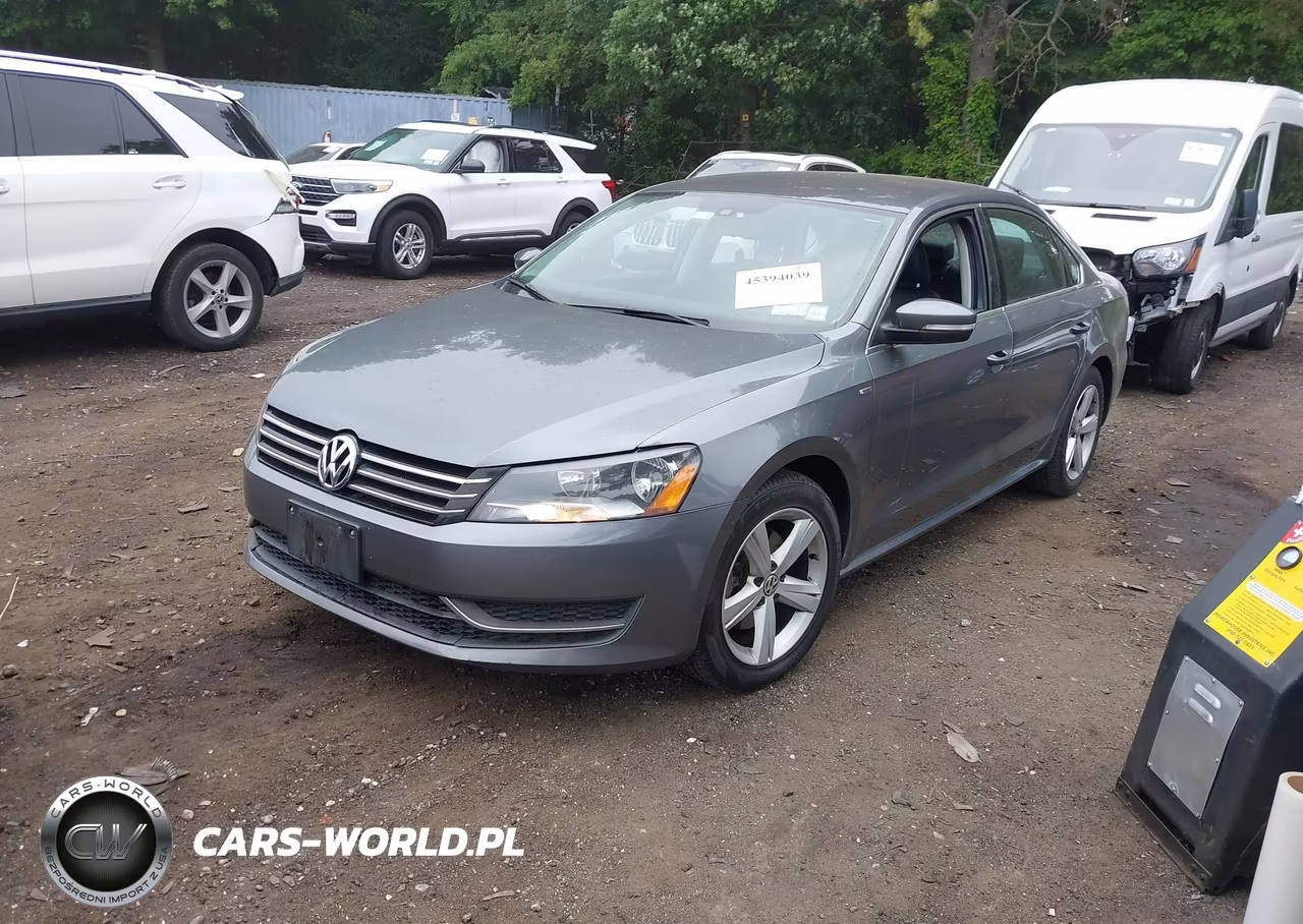 2014 Volkswagen Passat 1.8T Wolfsburg Edition VIN:1VWAS7A32EC034346 - 2