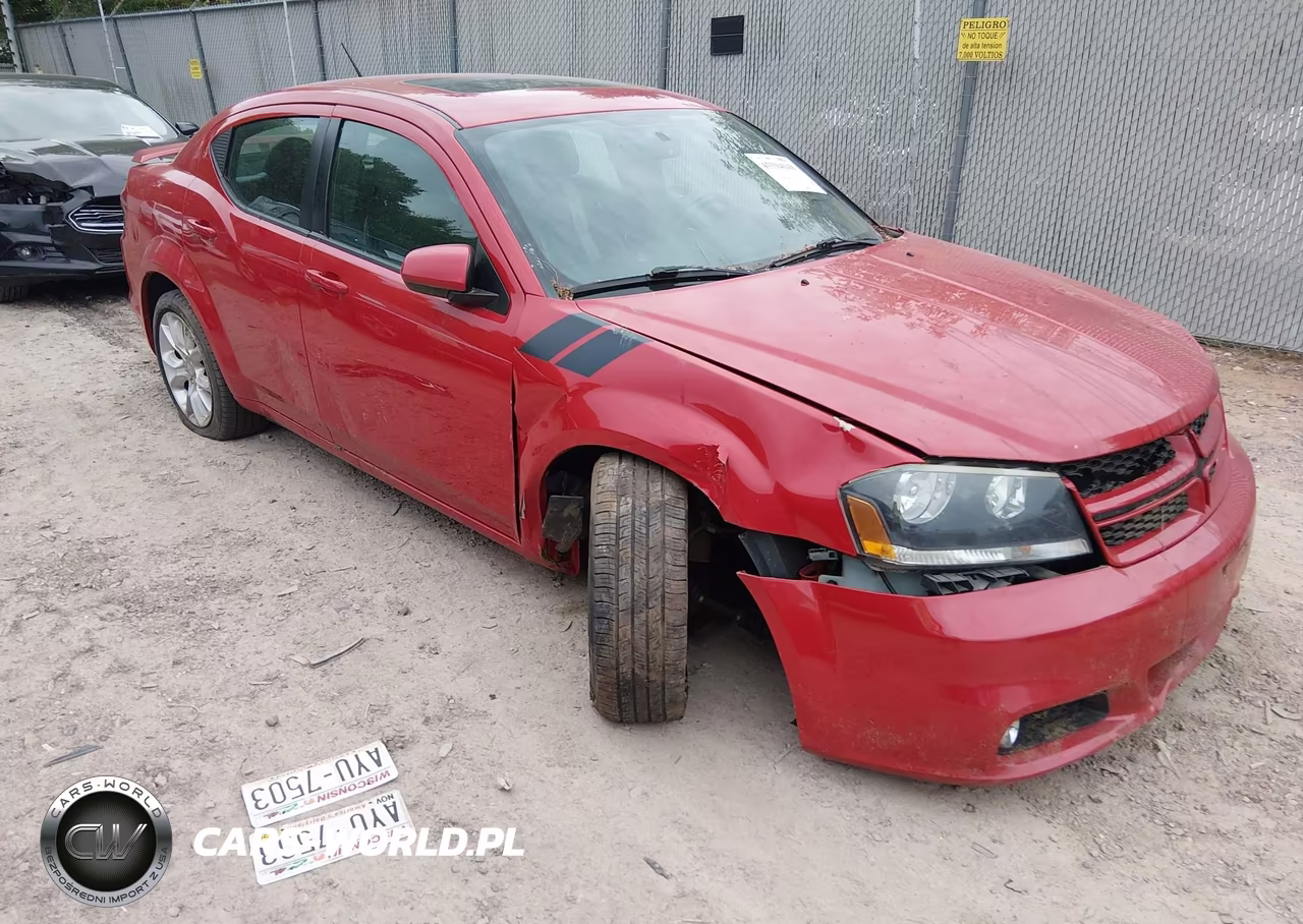 2012 Dodge Avenger R-T VIN:1C3CDZBG0CN313190 - 1