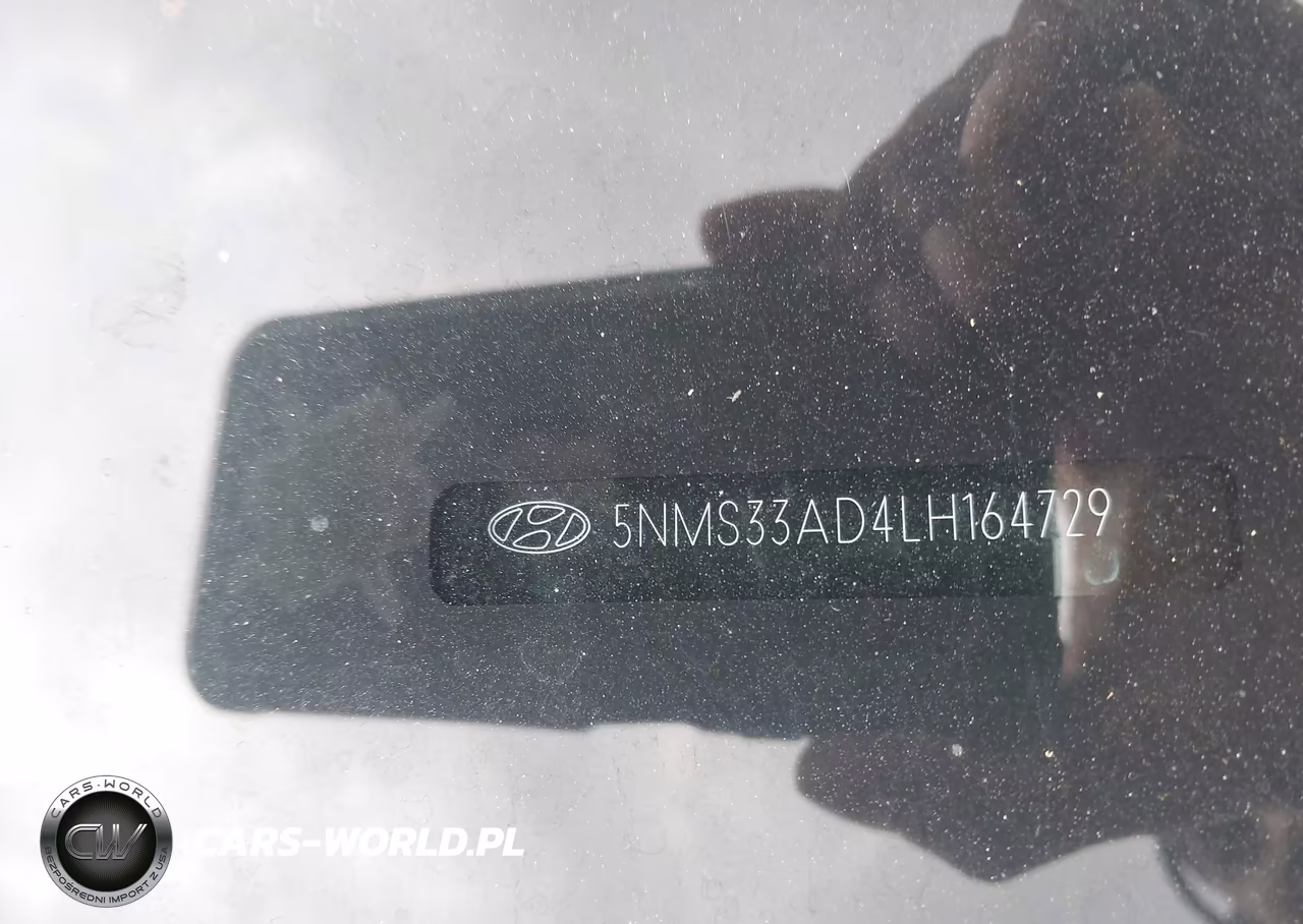 2020 Hyundai Santa Fe Sel VIN:5NMS33AD4LH164729 - 9