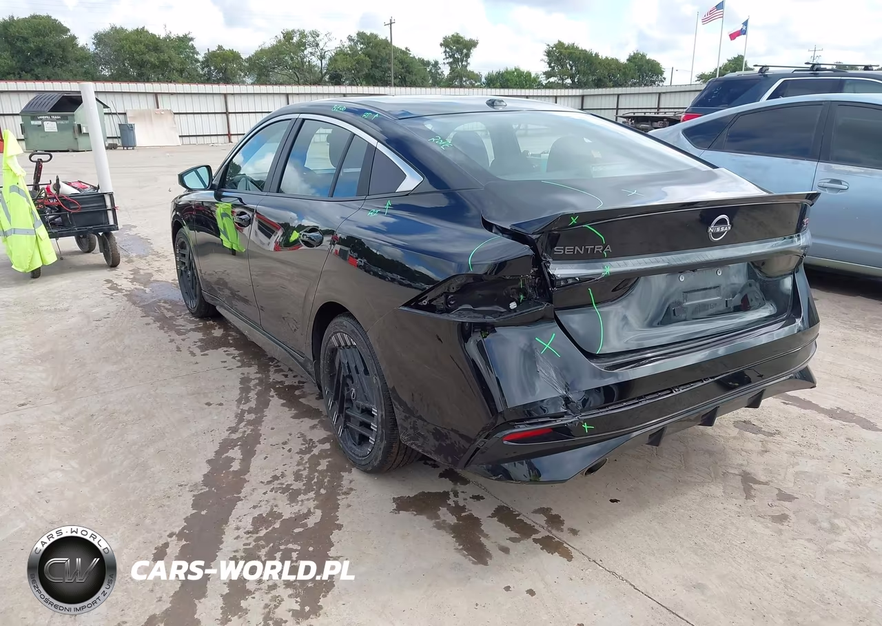 2026 Nissan Sentra Sr VIN:3N1AB9DV6TY254463 - 3