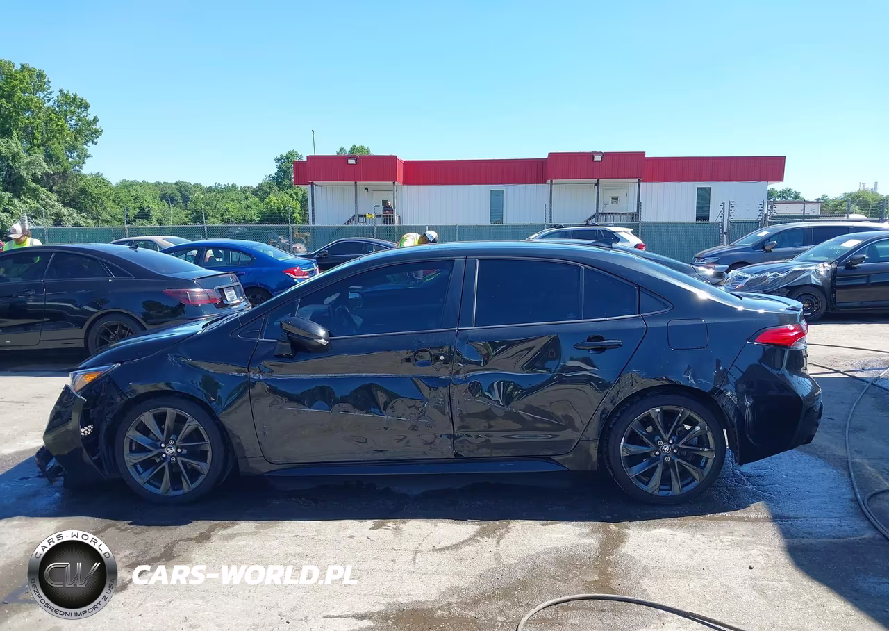 2021 Toyota Corolla Se Nightshade Edition VIN:5YFS4MCE3MP079526 - 14