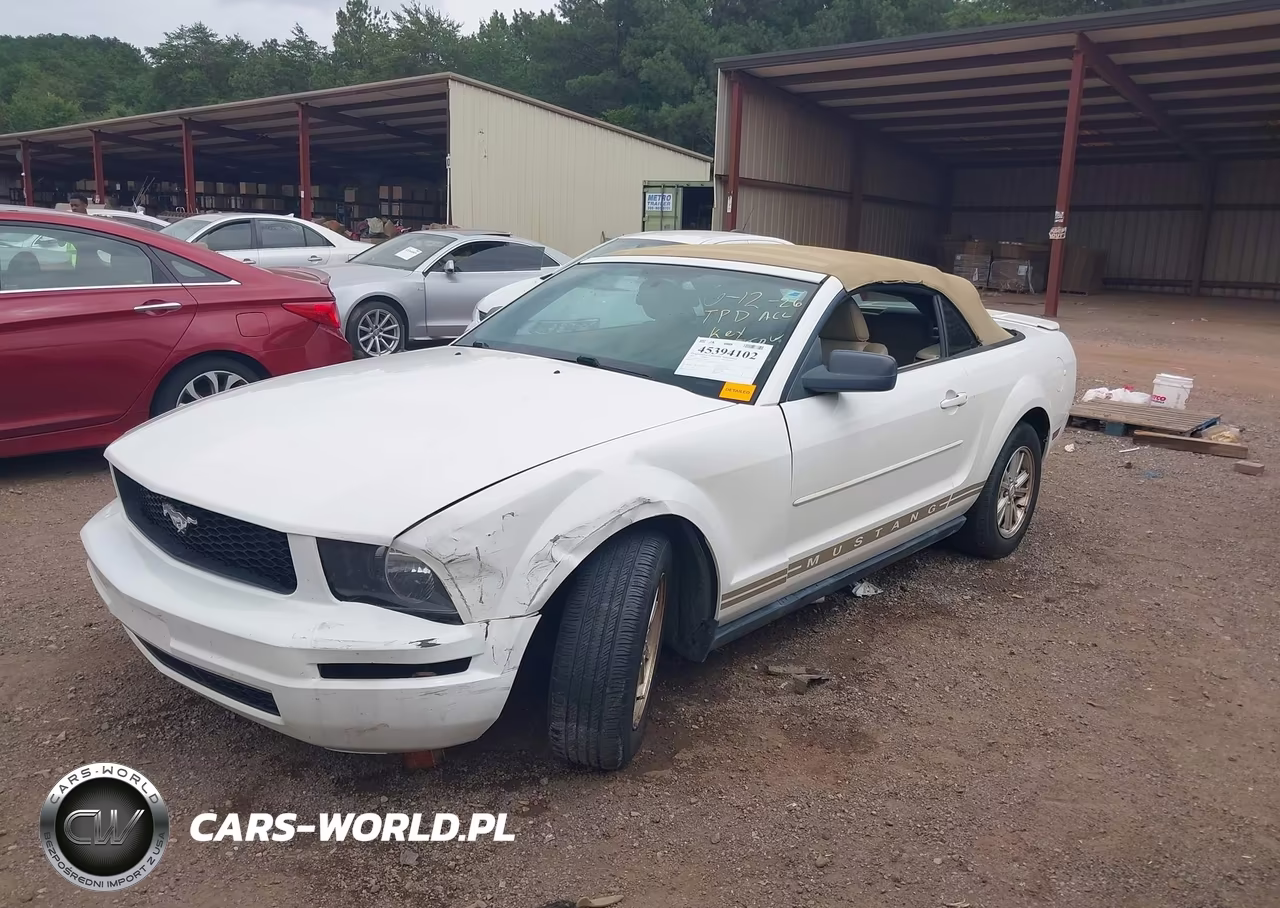 2007 Ford Mustang V6 Deluxe-V6 Premium VIN:1ZVFT84N175295996 - 2
