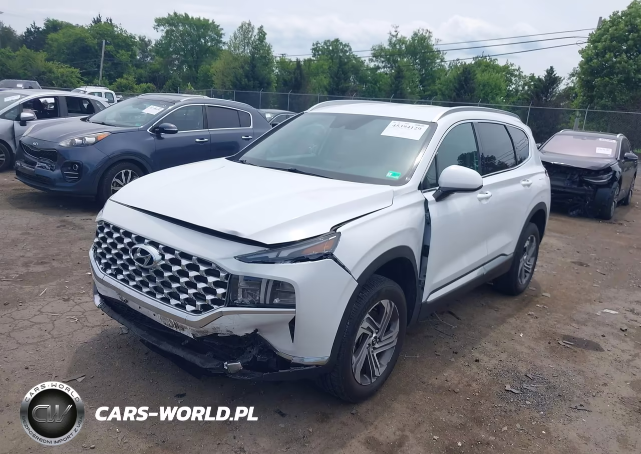 2021 Hyundai Santa Fe Sel VIN:5NMS2DAJ1MH347991 - 2