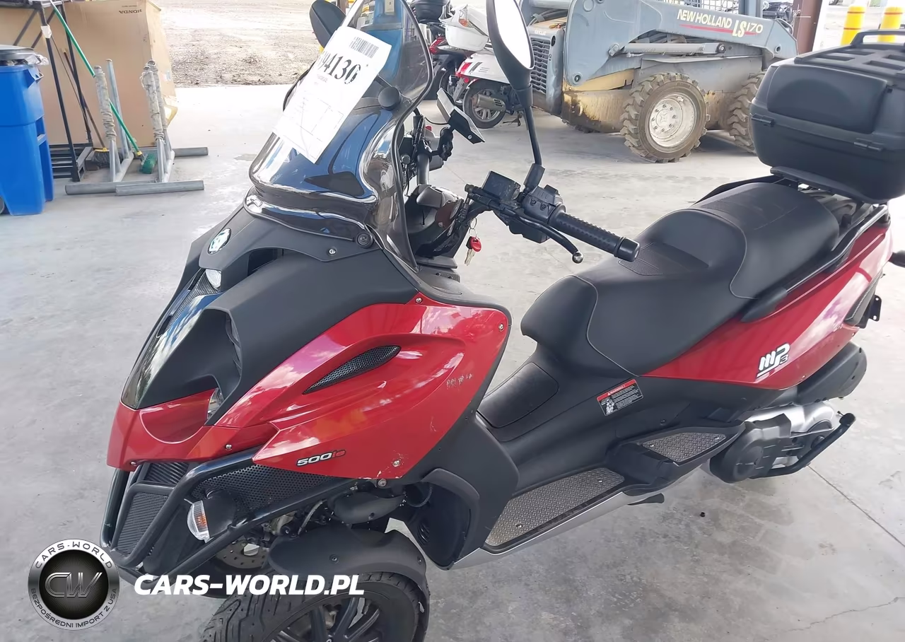 2009 Piaggio Mp3 500 VIN:ZAPM610X495001914 - 2
