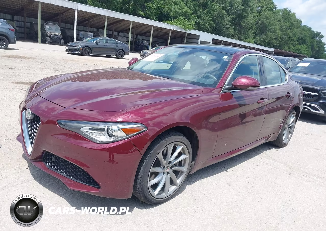 2017 Alfa Romeo Giulia Ti Awd VIN:ZARFAEEN9H7558012 - 2