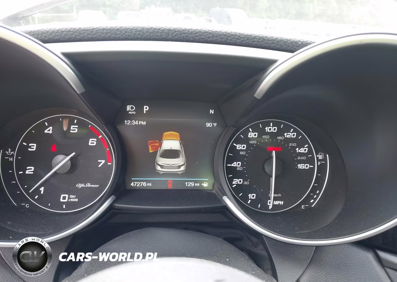 2017 Alfa Romeo Giulia Ti Awd VIN:ZARFAEEN9H7558012 - 7