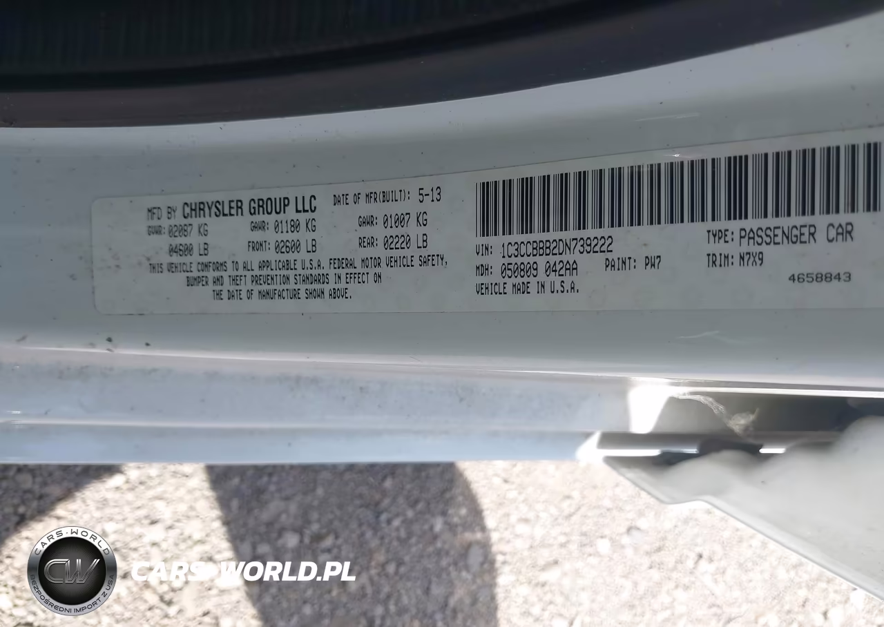 2013 Chrysler 200 Touring VIN:1C3CCBBB2DN739222 - 9