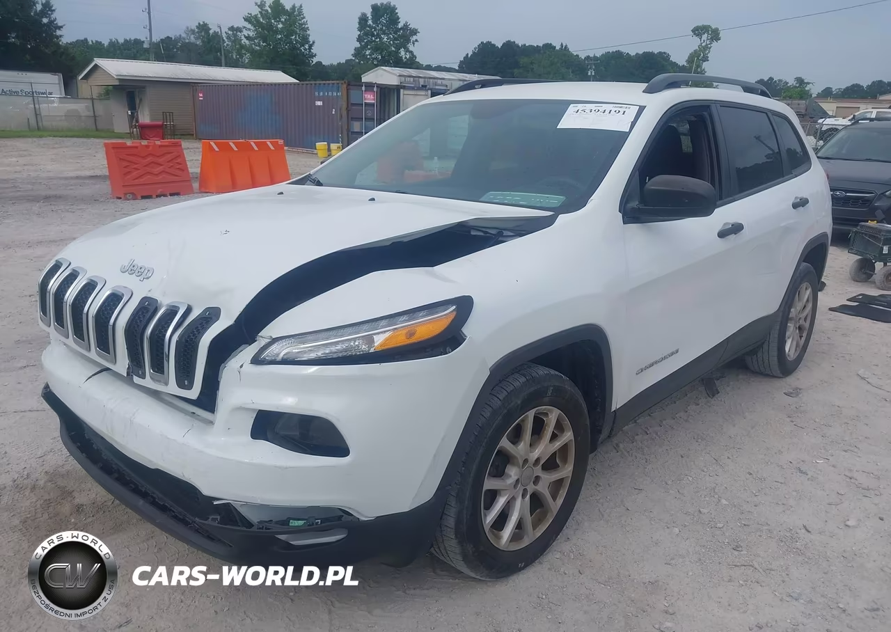 2016 Jeep Cherokee Sport VIN:1C4PJLABXGW222646 - 2