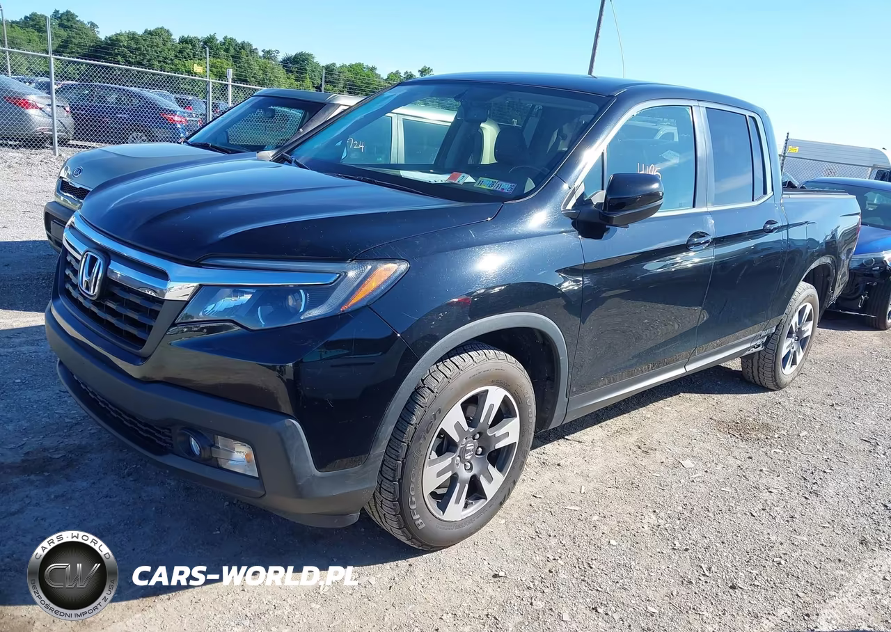 2017 Honda Ridgeline Rtl-T VIN:5FPYK3F62HB019650 - 2