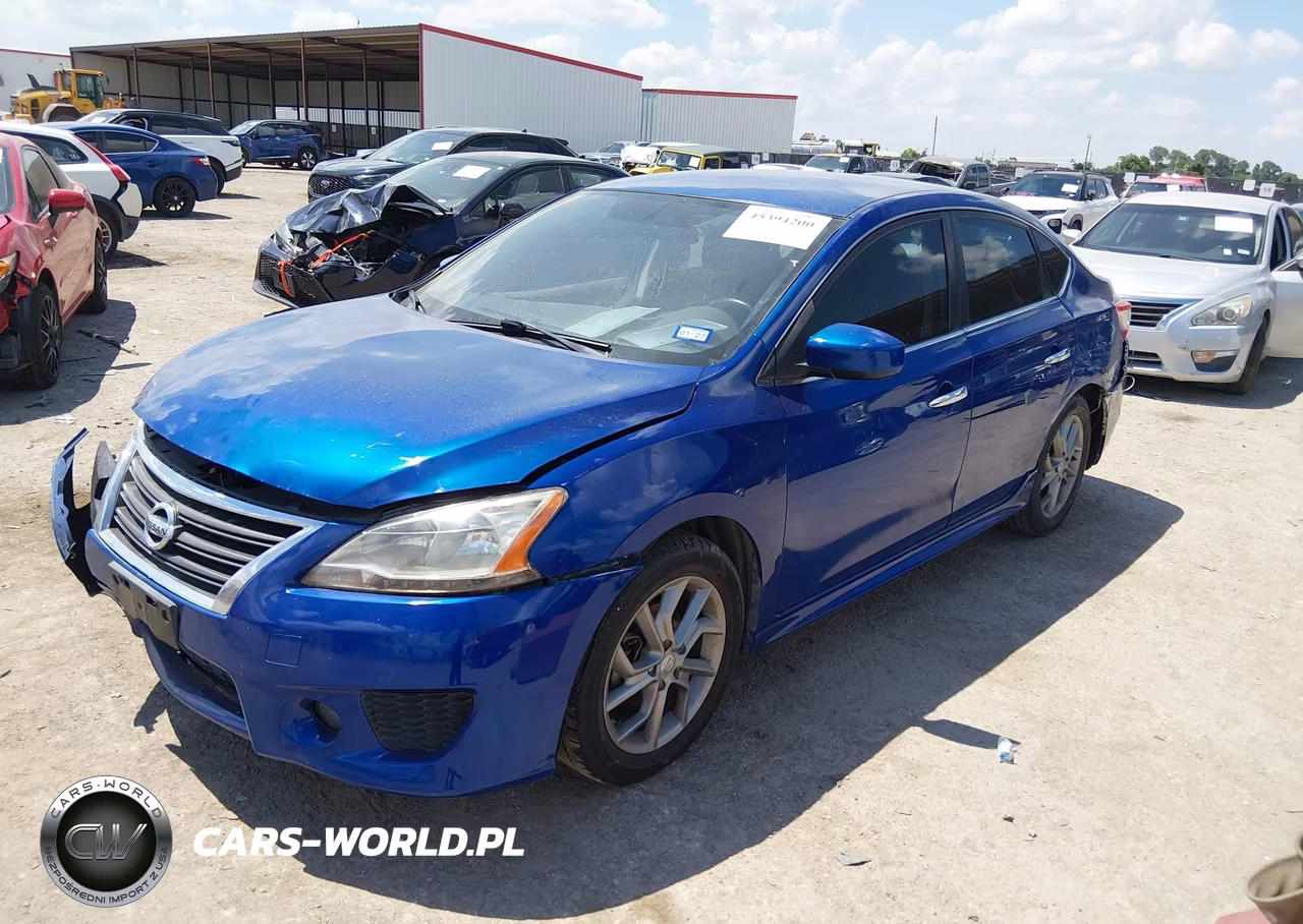 2013 Nissan Sentra Sr VIN:3N1AB7AP0DL724477 - 2