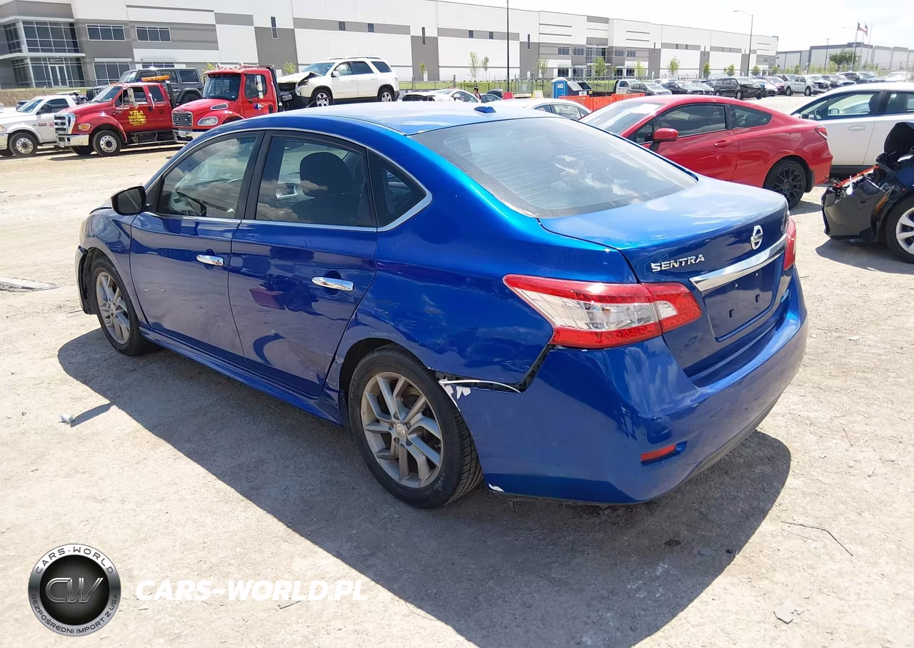 2013 Nissan Sentra Sr VIN:3N1AB7AP0DL724477 - 3