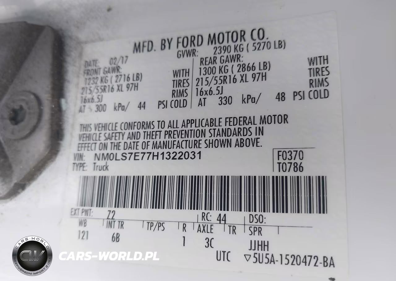 2017 Ford Transit Connect Xl VIN:NM0LS7E77H1322031 - 9