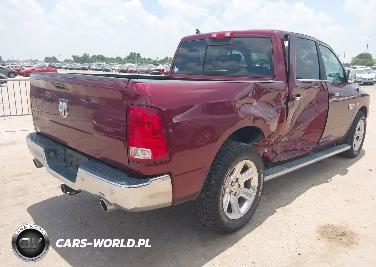 2017 Ram 1500 Lone Star Silver 4X2 5'7 Box VIN:1C6RR6LT8HS805998 - 4