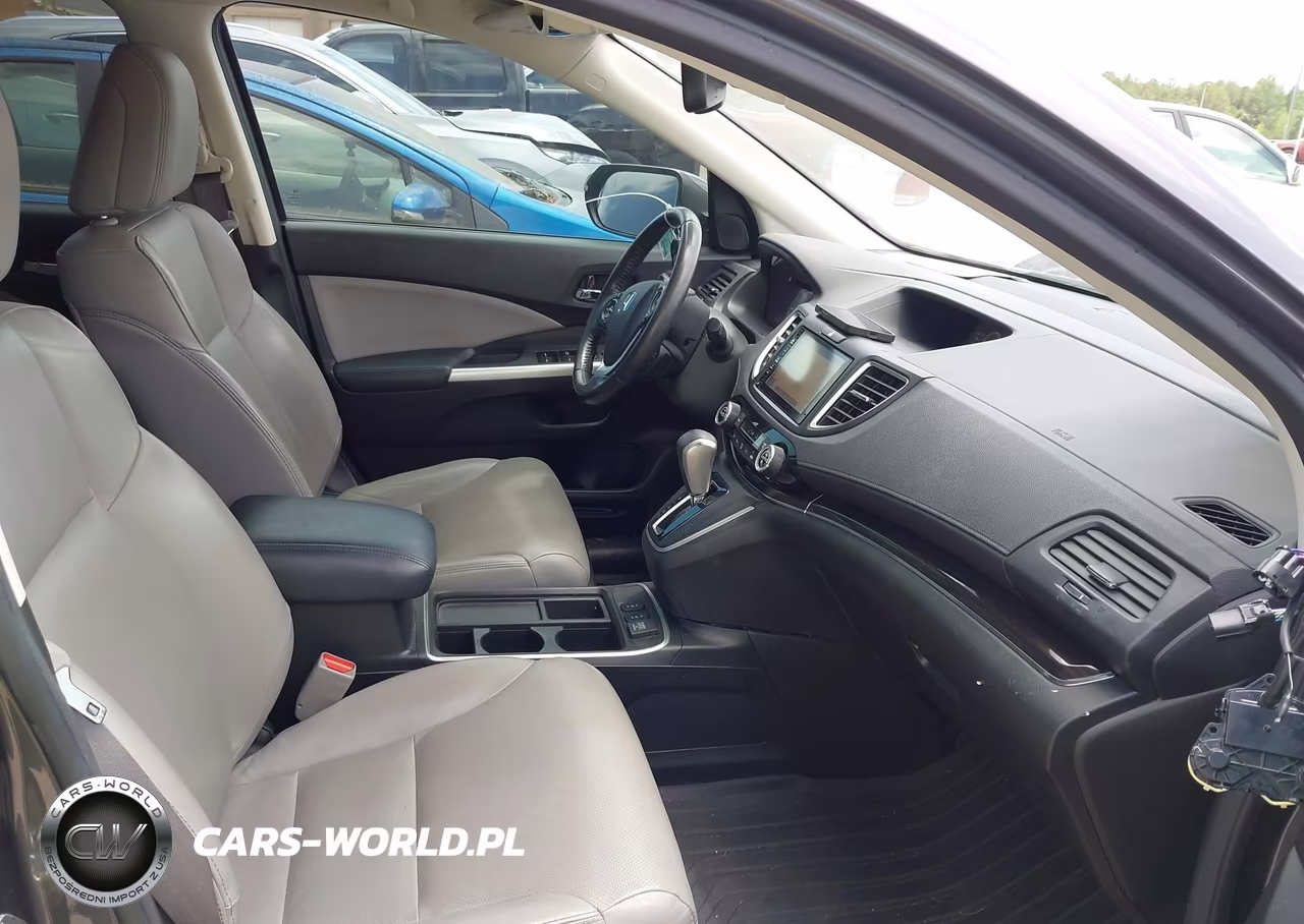 2016 Honda Cr-V Touring VIN:5J6RM3H9XGL011669 - 5