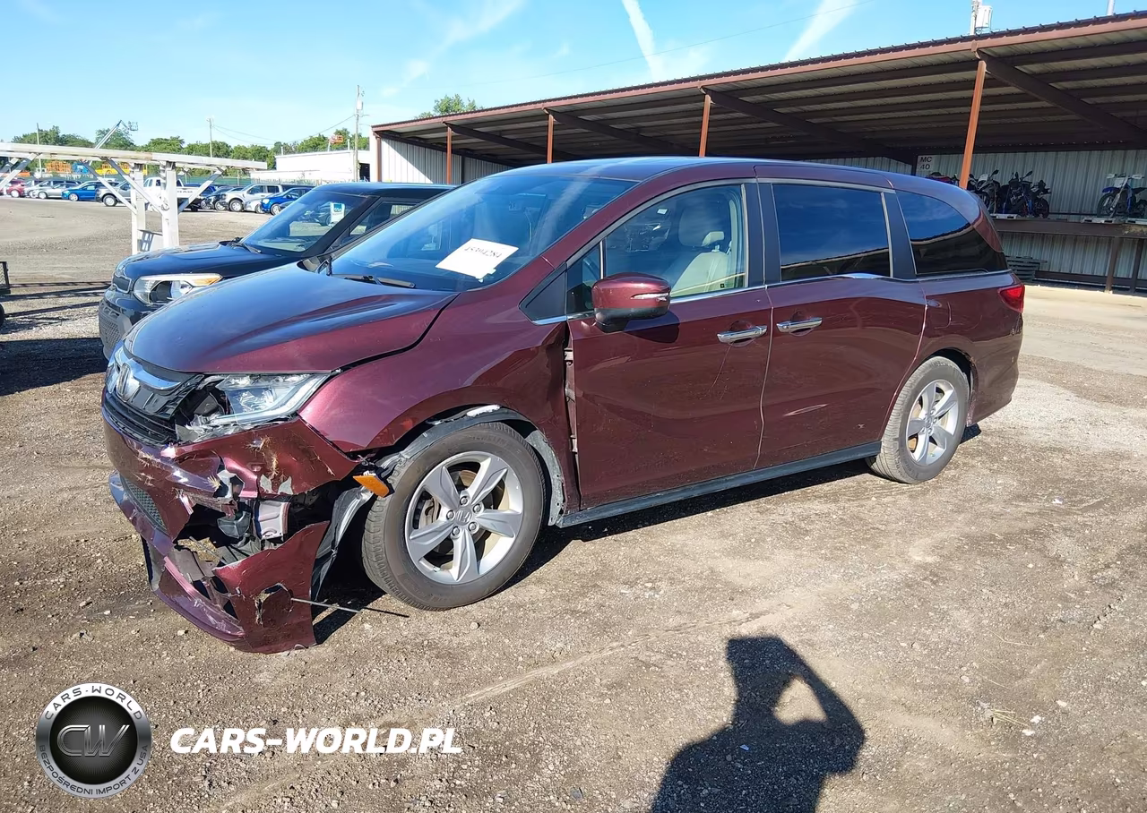 2018 Honda Odyssey Ex-L VIN:5FNRL6H78JB013701 - 2