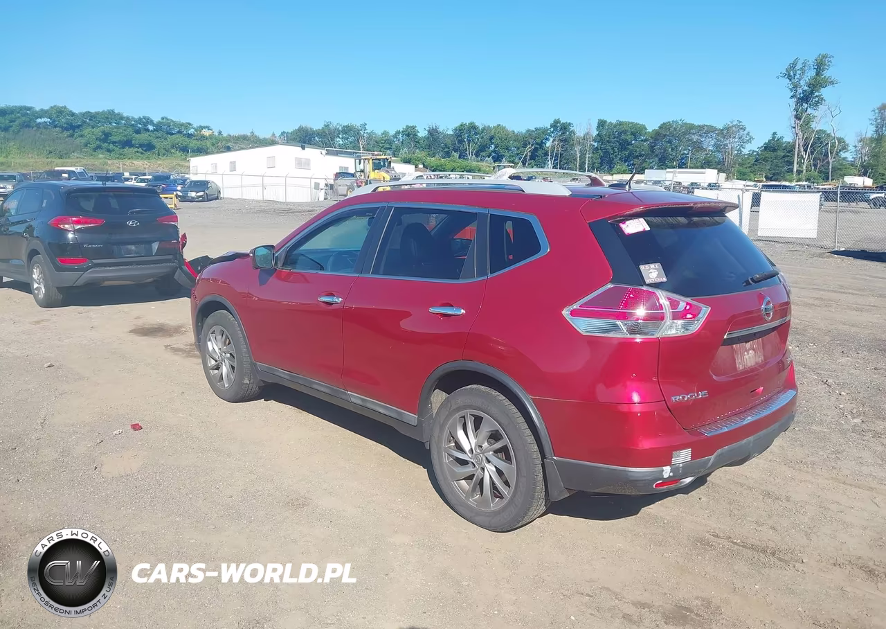 2015 Nissan Rogue Sl VIN:5N1AT2MV5FC903695 - 3