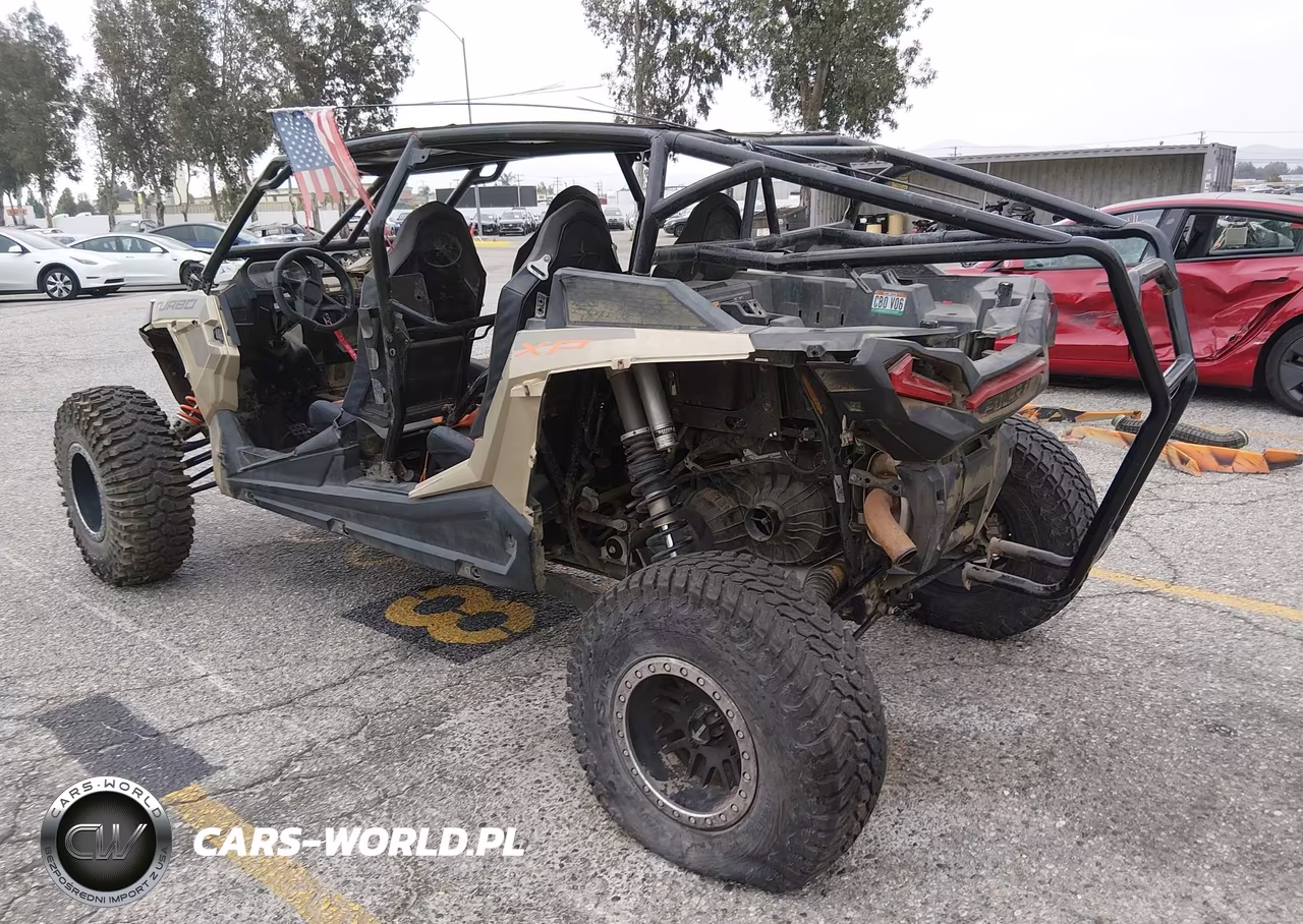 2021 Polaris Rzr Xp 4 Turbo VIN:3NSN4E923MF586680 - 3