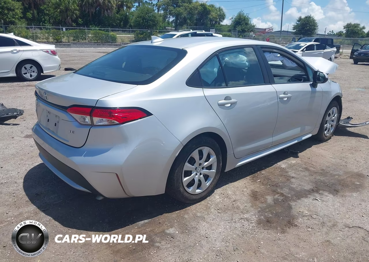 2022 Toyota Corolla Le VIN:5YFEPMAE0NP369747 - 4