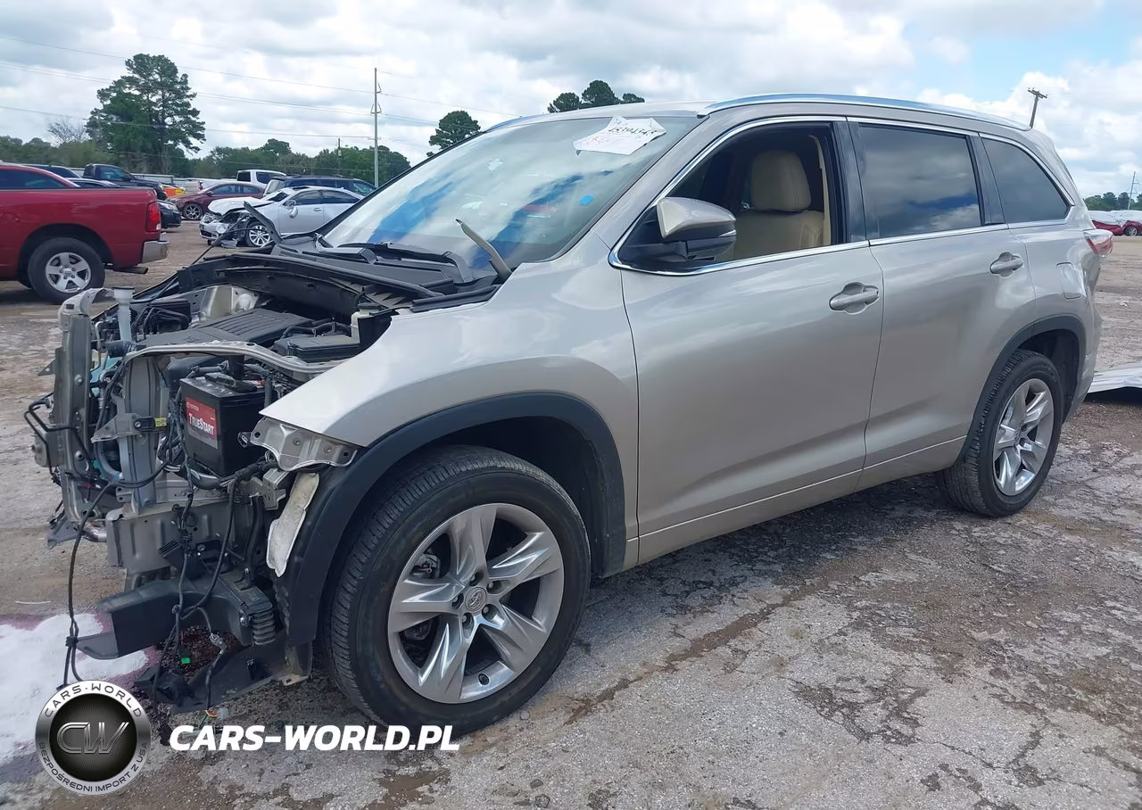 2015 Toyota Highlander Limited V6 VIN:5TDYKRFH1FS094586 - 2