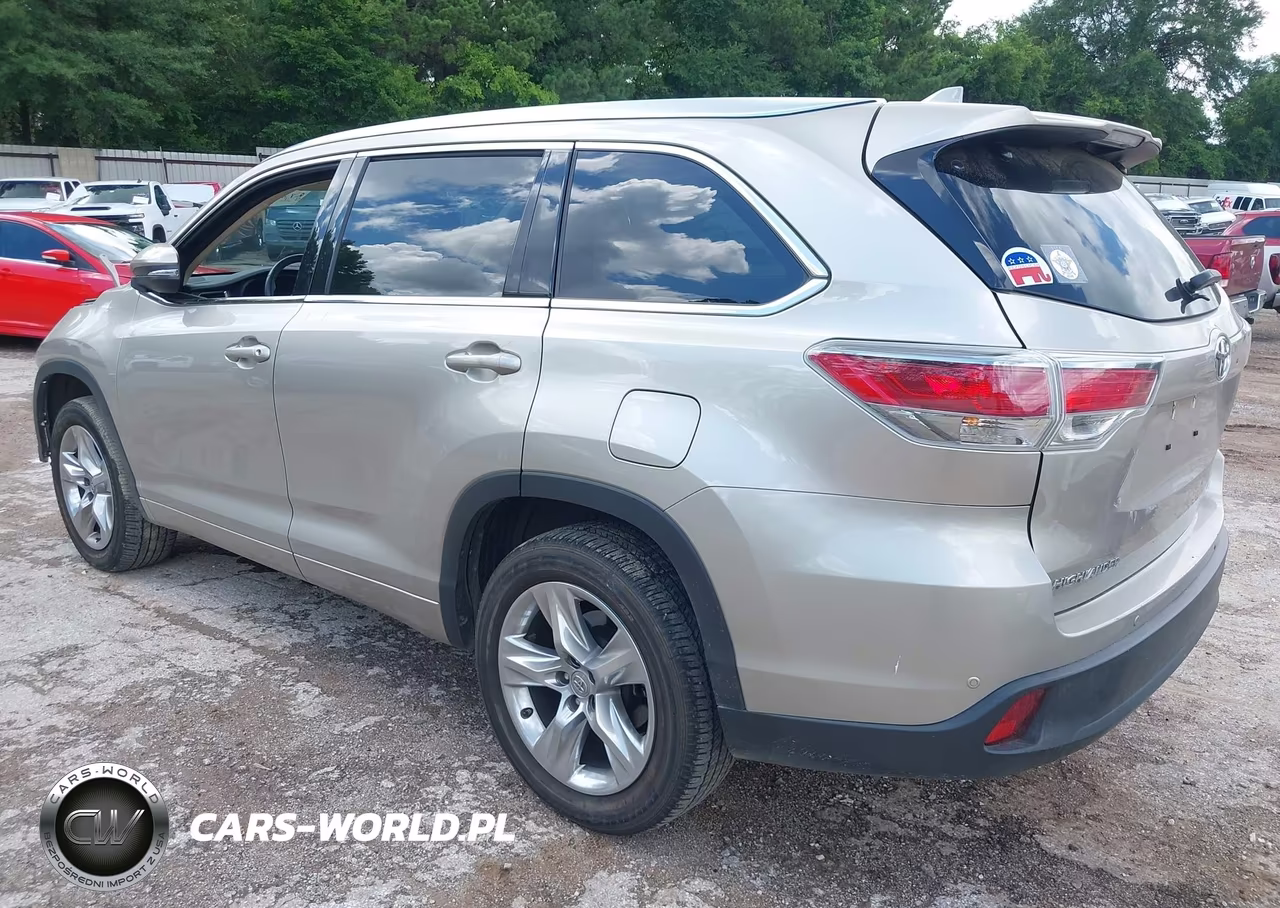 2015 Toyota Highlander Limited V6 VIN:5TDYKRFH1FS094586 - 3
