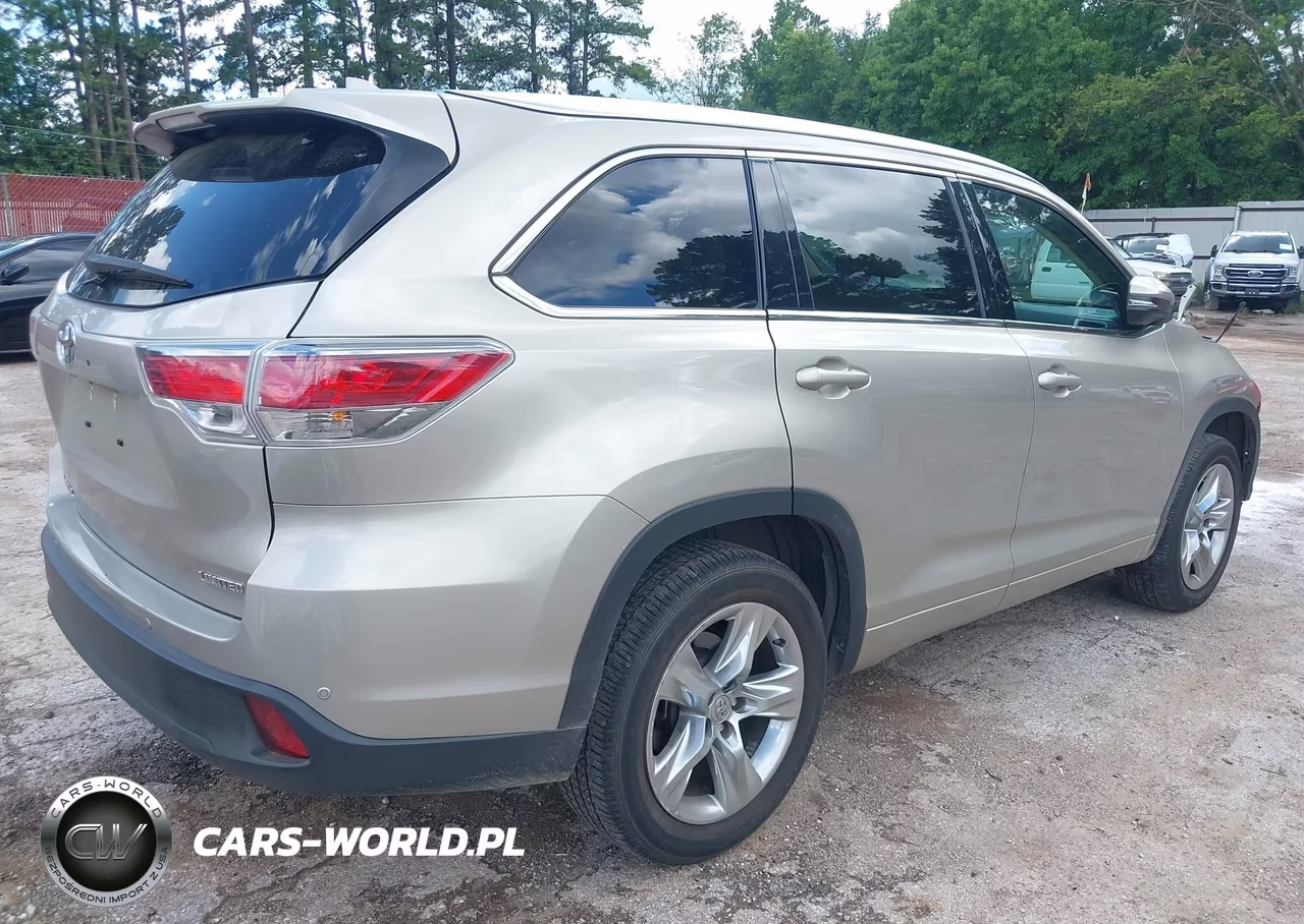 2015 Toyota Highlander Limited V6 VIN:5TDYKRFH1FS094586 - 4