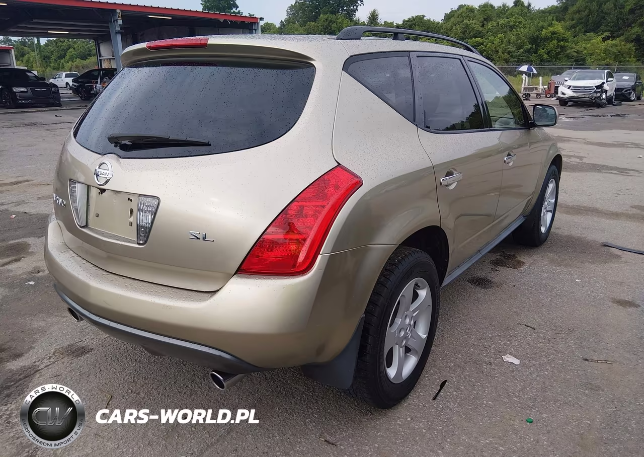 2005 Nissan Murano Sl VIN:JN8AZ08T85W331460 - 4