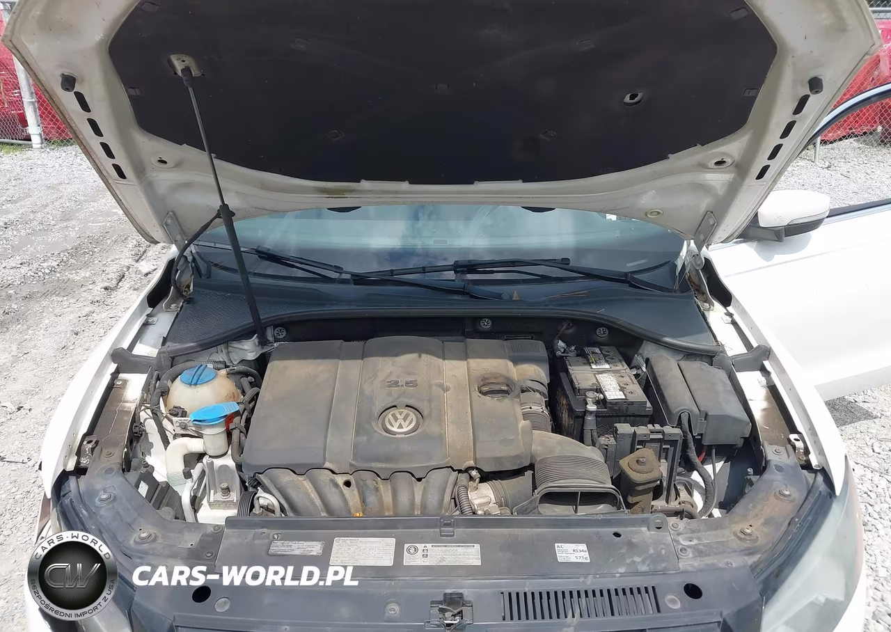 2013 Volkswagen Passat 2.5L Se VIN:1VWBP7A33DC113691 - 10