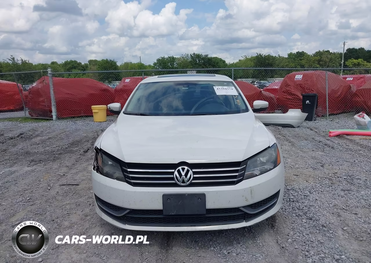 2013 Volkswagen Passat 2.5L Se VIN:1VWBP7A33DC113691 - 13