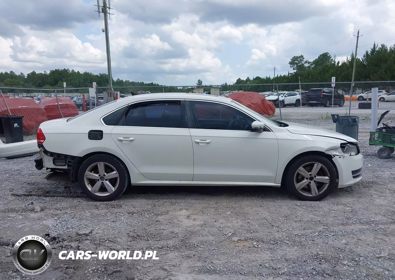 2013 Volkswagen Passat 2.5L Se VIN:1VWBP7A33DC113691 - 14