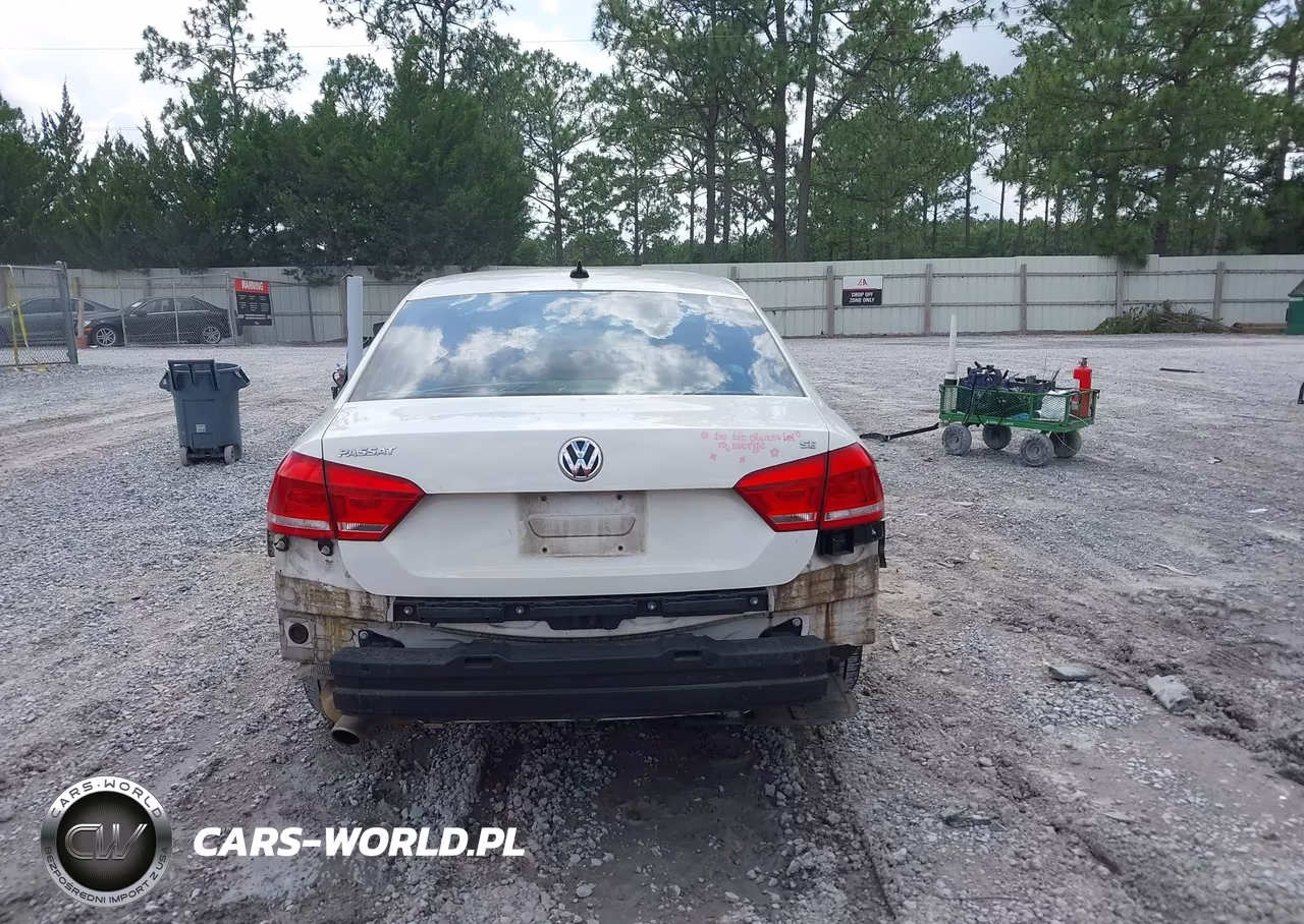 2013 Volkswagen Passat 2.5L Se VIN:1VWBP7A33DC113691 - 17