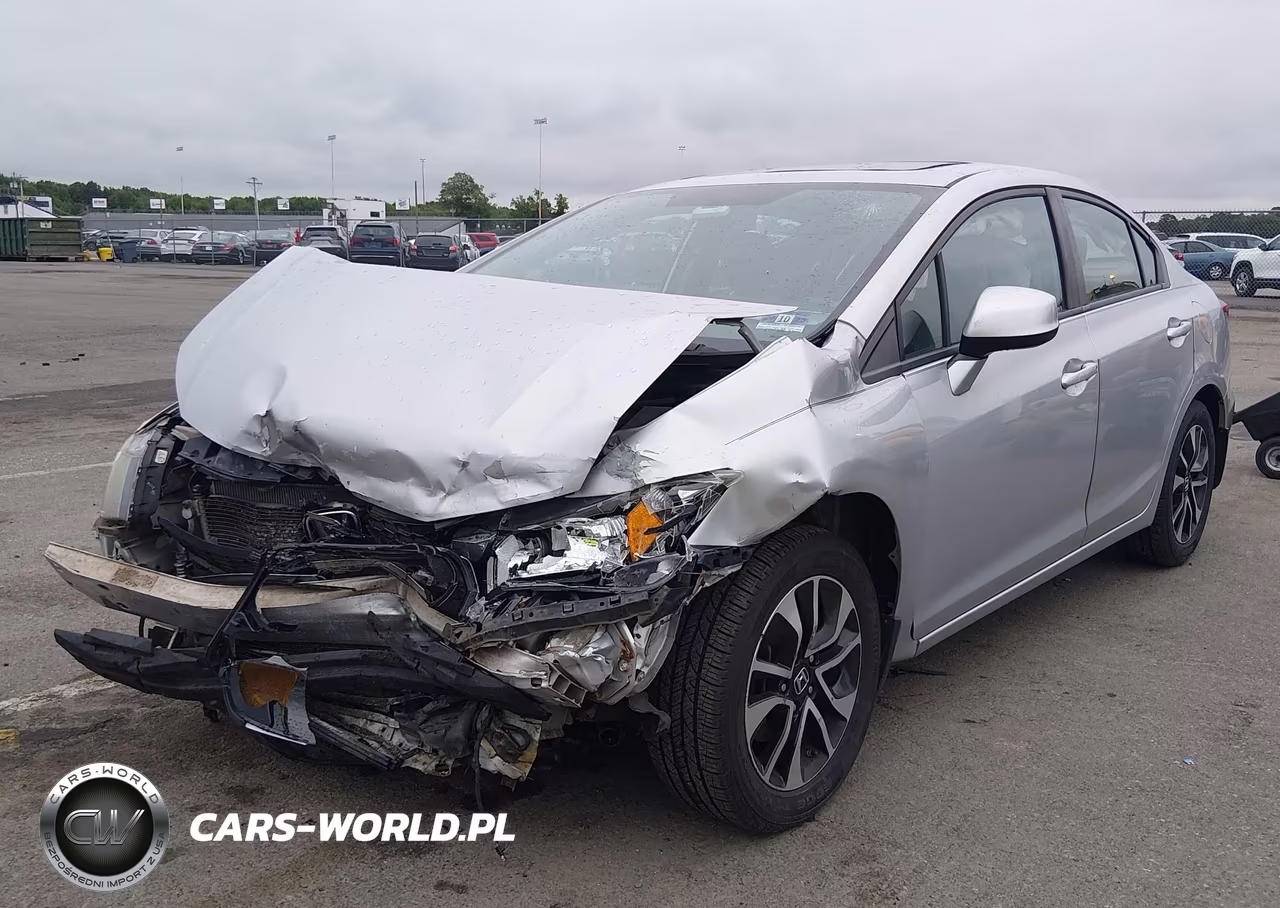 2013 Honda Civic Ex-L VIN:19XFB2F91DE213641 - 2