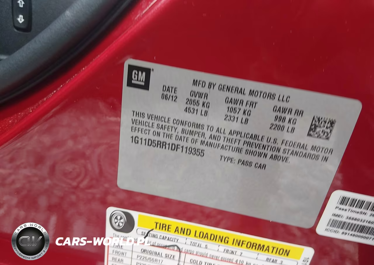 2013 Chevrolet Malibu Eco VIN:1G11D5RR1DF119355 - 9