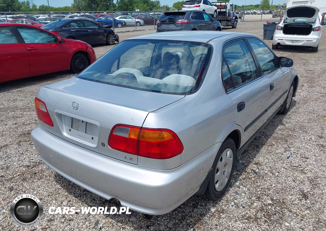 1999 Honda Civic Lx VIN:1HGEJ6677XL011355 - 4