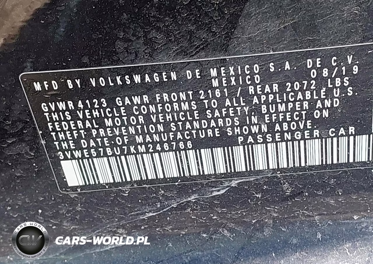 2019 Volkswagen Jetta 1.4T Sel VIN:3VWE57BU7KM246766 - 9