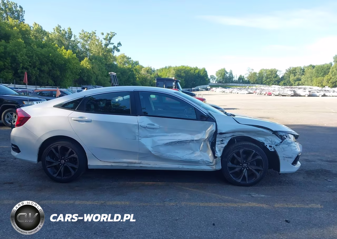 2020 Honda Civic Sport VIN:2HGFC2F86LH578146 - 13