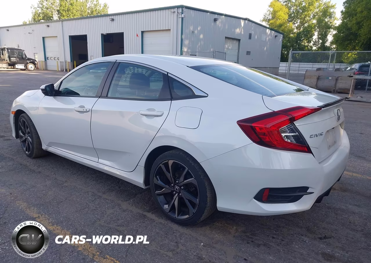 2020 Honda Civic Sport VIN:2HGFC2F86LH578146 - 3