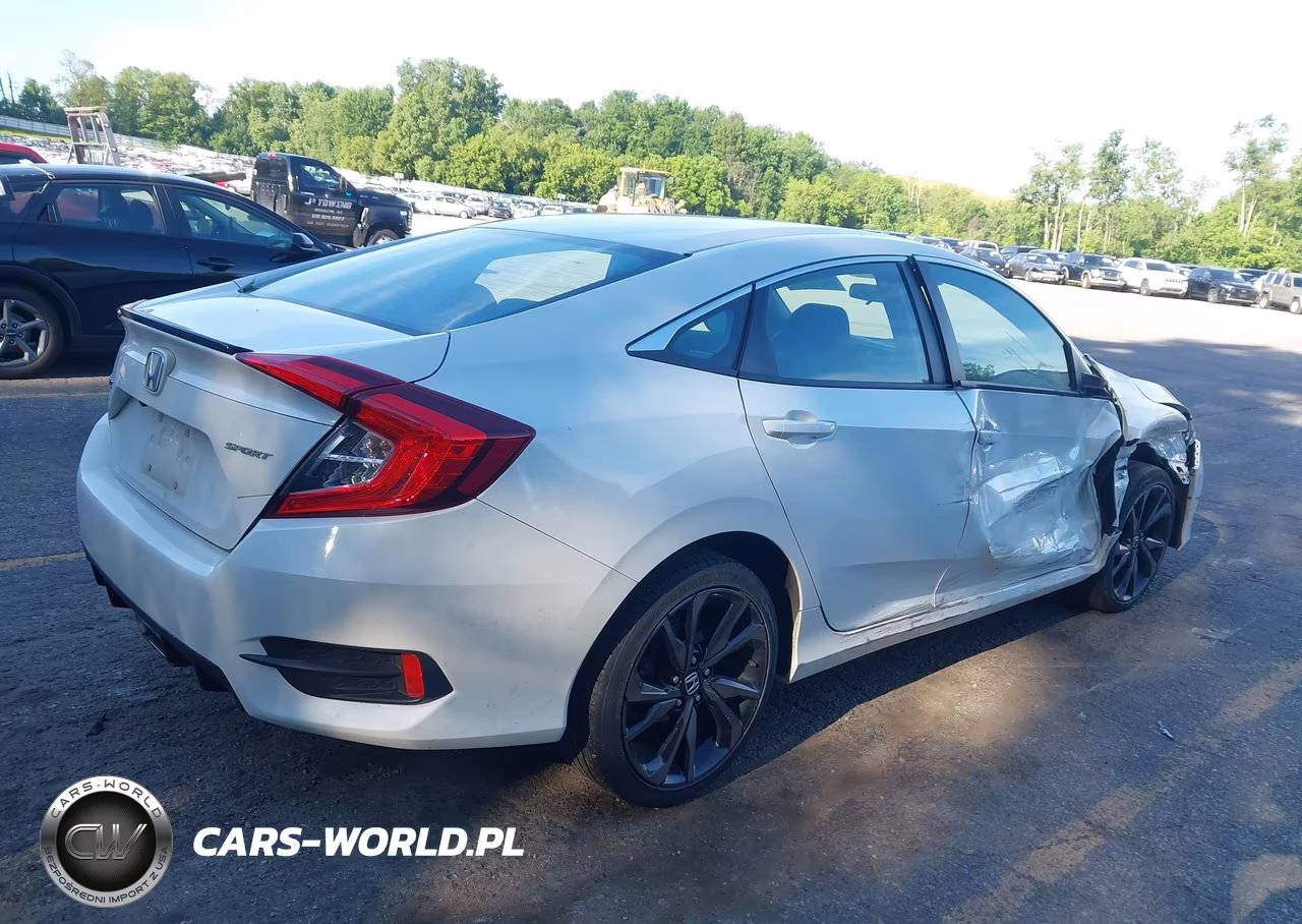 2020 Honda Civic Sport VIN:2HGFC2F86LH578146 - 4
