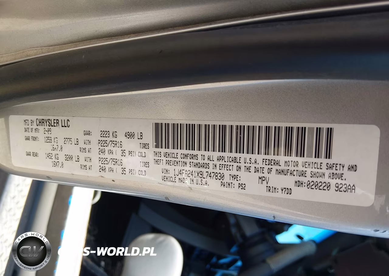 2009 Jeep Wrangler X VIN:1J4FA241X9L747830 - 9