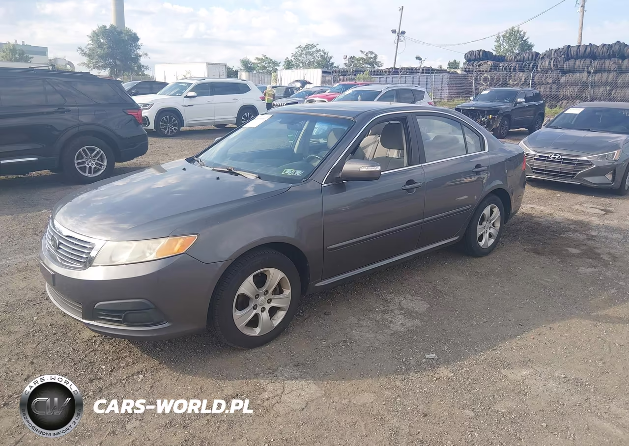 2009 Kia Optima Lx VIN:KNAGE228595312021 - 2